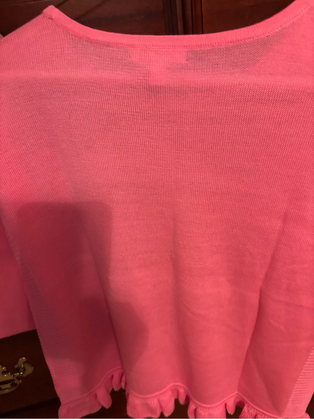 NWT Lilly Pulitzer size Large 8-10 pink sunset Tierneigh sweater - Picture 8 of 11